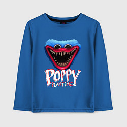 Лонгслив хлопковый детский Poppy Playtime: Monster, цвет: синий