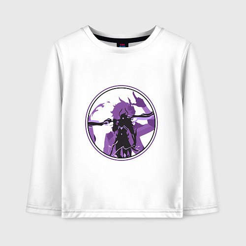 Детский лонгслив ТартальяTartaglia Genshin Impact / Белый – фото 1