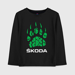 Детский лонгслив SKODA ШКОДА ХИЩНИК