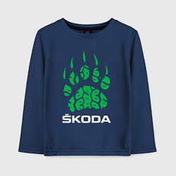 Детский лонгслив SKODA ШКОДА ХИЩНИК