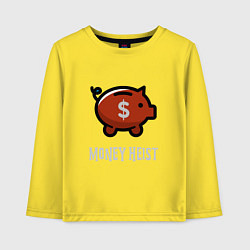 Детский лонгслив Money Heist Pig