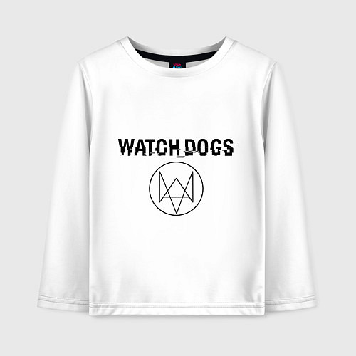 Детский лонгслив Watch Dogs / Белый – фото 1