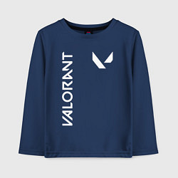 Детский лонгслив Valorant - Logo