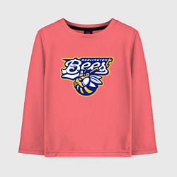 Детский лонгслив Burlington Bees - baseball team