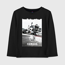 Детский лонгслив YAMAHA на вираже