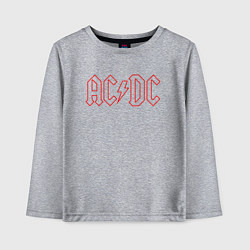 Детский лонгслив ACDC - Logo