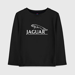 Детский лонгслив Jaguar, Ягуар Логотип