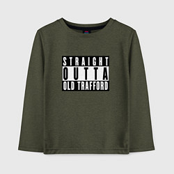 Детский лонгслив Manchester United Straight outta Old Trafford