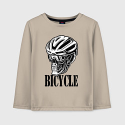 Детский лонгслив Bicycle Skull