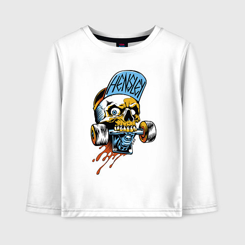 Детский лонгслив Hensley / Белый – фото 1