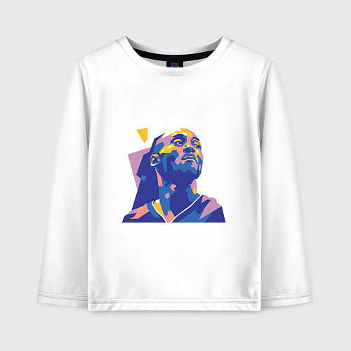 Детский лонгслив Kobe Bryant Style / Белый – фото 1