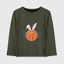 Детский лонгслив Basketball Bunny