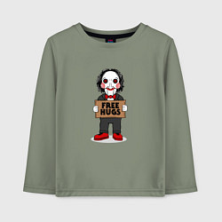 Лонгслив хлопковый детский Free Billy Hugs, цвет: авокадо