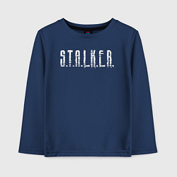 Детский лонгслив S T A L K E R - Logo