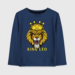 Детский лонгслив KING LEO Король Лев