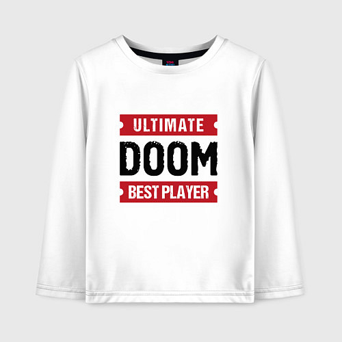 Детский лонгслив Doom Ultimate / Белый – фото 1