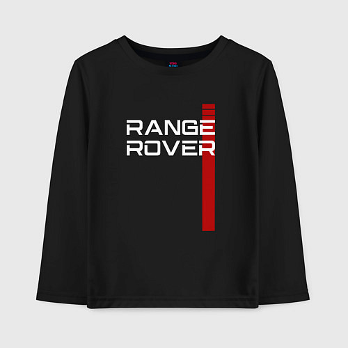 Детский лонгслив RANGE ROVER LAND ROVER / Черный – фото 1