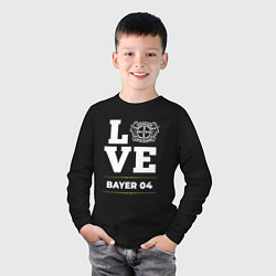 Лонгслив хлопковый детский Bayer 04 Love Classic, цвет: черный — фото 2