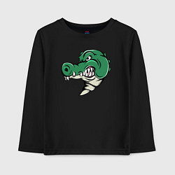Детский лонгслив Злой Крокодил