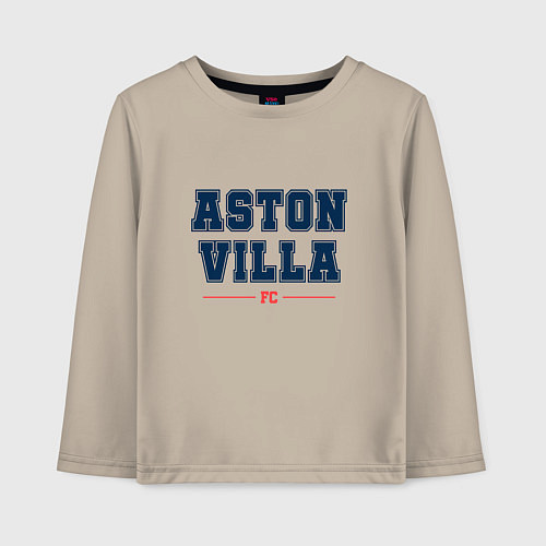 Детский лонгслив Aston Villa FC Classic / Миндальный – фото 1