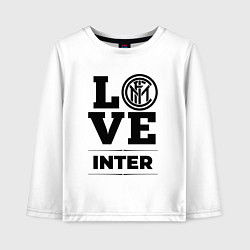 Детский лонгслив Inter Love Классика