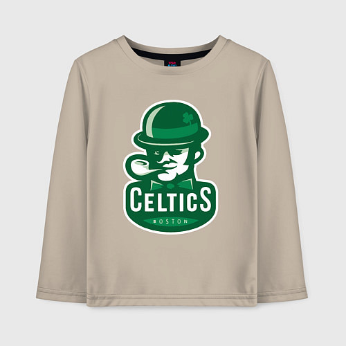 Детский лонгслив Celtics Team / Миндальный – фото 1