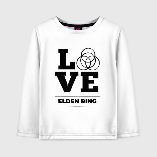 Детский лонгслив Elden Ring Love Classic / Белый – фото 1