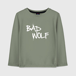 Детский лонгслив Bad Wolf злой волк