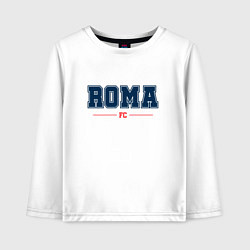 Детский лонгслив Roma FC Classic