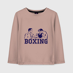 Детский лонгслив Бокс Boxing is cool