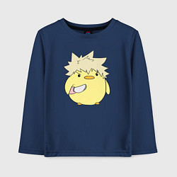 Лонгслив хлопковый детский Опасный Бакуго My Hero Academia, цвет: тёмно-синий