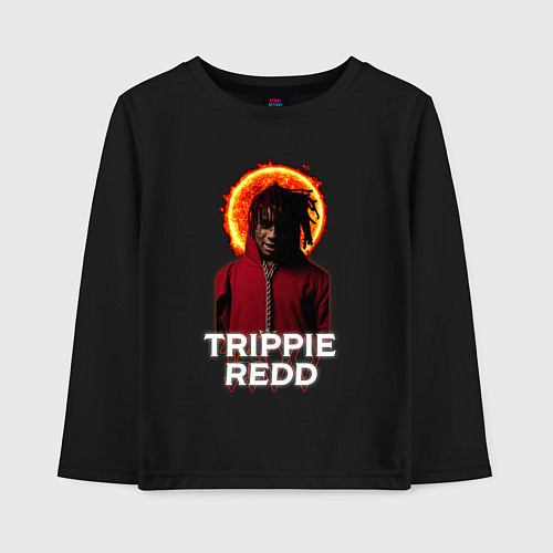 Детский лонгслив TRIPPIE REDD 1400 / Черный – фото 1