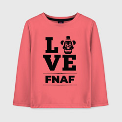 Детский лонгслив FNAF Love Classic