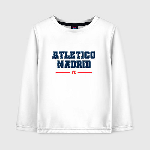 Детский лонгслив Atletico Madrid FC Classic / Белый – фото 1