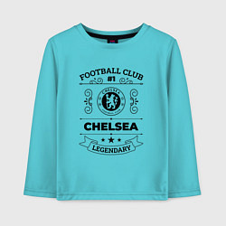 Детский лонгслив Chelsea: Football Club Number 1 Legendary