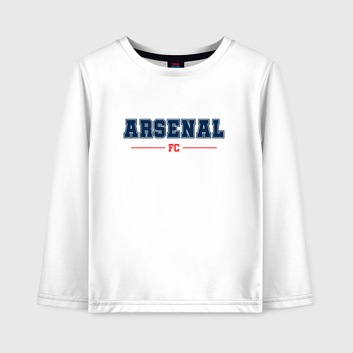 Детский лонгслив Arsenal FC Classic / Белый – фото 1