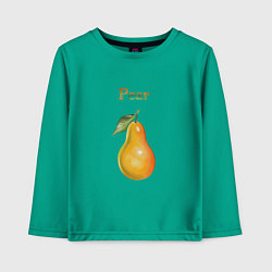 Детский лонгслив Pear груша
