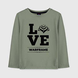 Детский лонгслив Warframe love classic