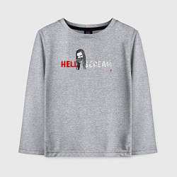 Лонгслив хлопковый детский Hellscream Academy, цвет: меланж