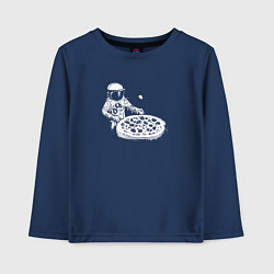 Детский лонгслив Space breakfast