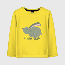 Детский лонгслив Rabbit - Funny