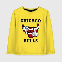 Детский лонгслив Chicago Bulls SWAG