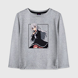 Детский лонгслив Милая Дзюнко Конно - Зомбилэнд Сага Месть