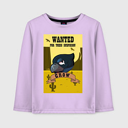 Детский лонгслив Wanted Crow