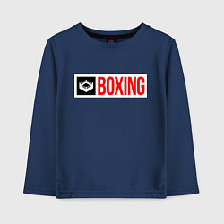 Детский лонгслив Ring of boxing