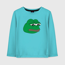 Детский лонгслив Лягушонок Пепе-Frog Pepe