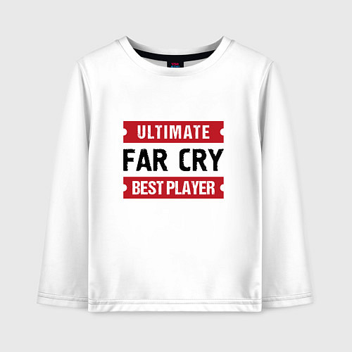 Детский лонгслив Far Cry: Ultimate Best Player / Белый – фото 1