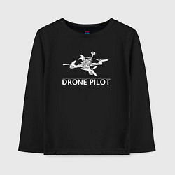 Детский лонгслив Drones pilot