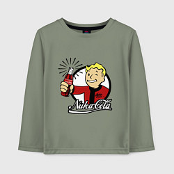 Детский лонгслив Vault boy - nuka cola