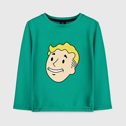 Детский лонгслив Vault boy head